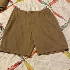 Men's Khaki Golf Shorts